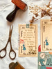 Mic Moc - Vintage Style Tag  - VST 002 '853 Old Ticket'