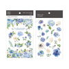MU Print-On Sticker - Flower Series 39-Cheng Blue Rose