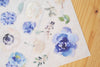 MU Print-On Sticker - Flower Series 39-Cheng Blue Rose