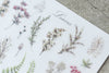 MU Print-On Sticker - Flower Series 55 - Collection Botanical Garden