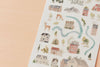 MU Print-On Sticker - Illustrator Series 67 - Travel Map