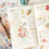 MU Print-On Sticker - Flower Series 70 - Red Orange Orange