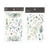 MU Print-On Sticker - Flower Series 74 - Litchi Green Leaves