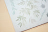 MU Print-On Sticker - Flower Series 74 - Litchi Green Leaves