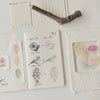 MU clear stamp - 05 | Bird language flower
