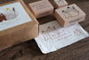 Eileen Tai rubber stamp - Christmas set B