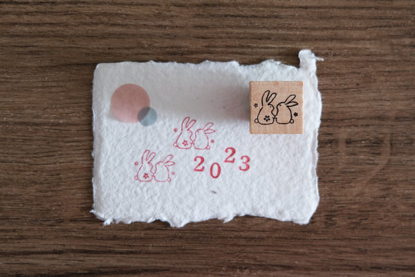 Eileen Tai rubber stamp - Chinese New Year 2023 - (Together) (兔gether)