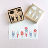 Redbug rubber stamp - Ice cream