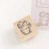 Ecru Forest rubber stamp - Squirrel