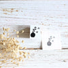 Hiraoka Hitomi x niconeco zakkaya Collabration Rubber Stamp - White flowers