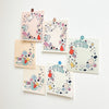 Two black circles - 【The Star Garden】Washi Memo Set
