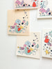 Two black circles - 【The Star Garden】Washi Memo Set
