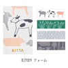 KITTA Washi Tape-Farm手帳標籤-農場