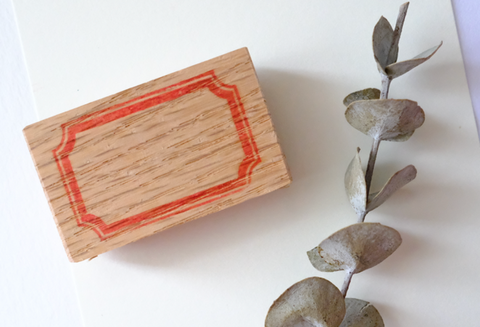 kurukynki rubber stamp - Frame E