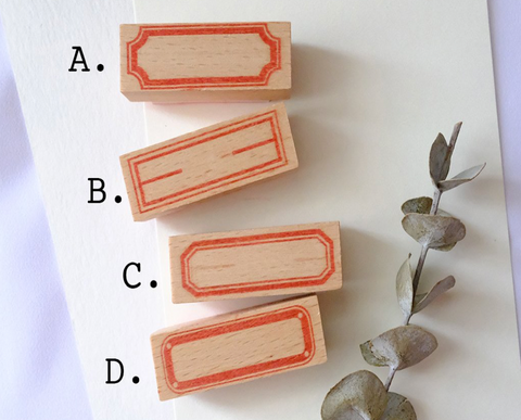 kurukynki rubber stamp - Frame
