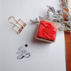 Rakui Hana x niconeco zakkaya Collaboration Stamp - Teatime
