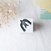 OSCOLABO rubber stamp - Flying Bird