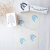OSCOLABO rubber stamp - Flying Bird