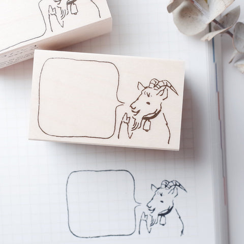 MASCO rubber stamp - Goat