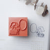 MASCO rubber stamp - Girl