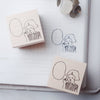 MASCO rubber stamp - Girl