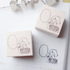 MASCO rubber stamp - Girl