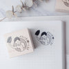 MASCO rubber stamp - Greeting boy