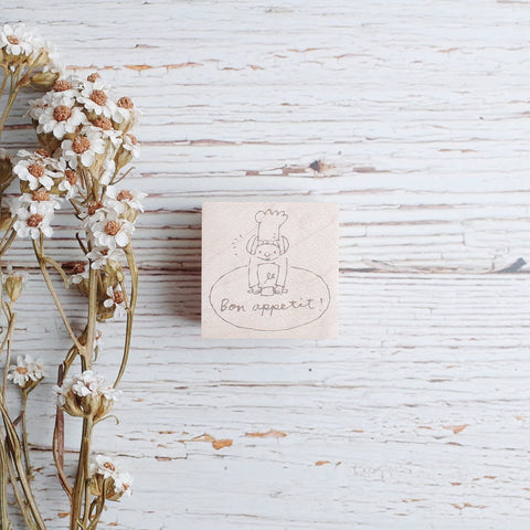 BOUS stamp - Bon appetit
