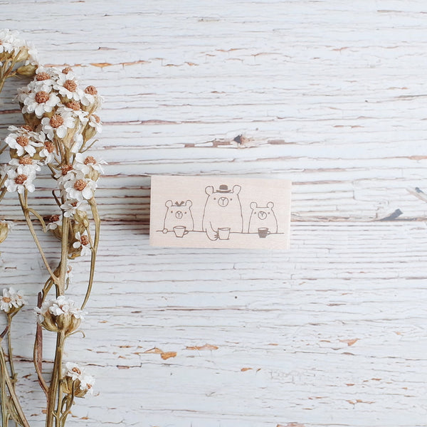 BOUS stamp - 3 Bears