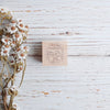 BOUS stamp - Happy birthday mice label