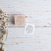 BOUS stamp - Happy birthday mice label