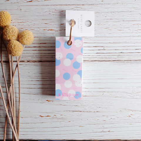 IROHA - Memo pads/Word card (Perfect)
