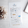Suatelier sticker - travel note 1057