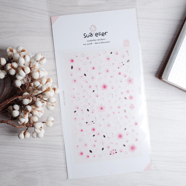 Suatelier sticker - deco blossom 1078