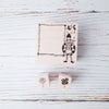 Akamegane stamp - Mr. Ladybug stamp (set of 3)