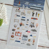 Suatelier sticker - ocean village 1100