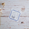 BOUS stamp - Cat and umbrella