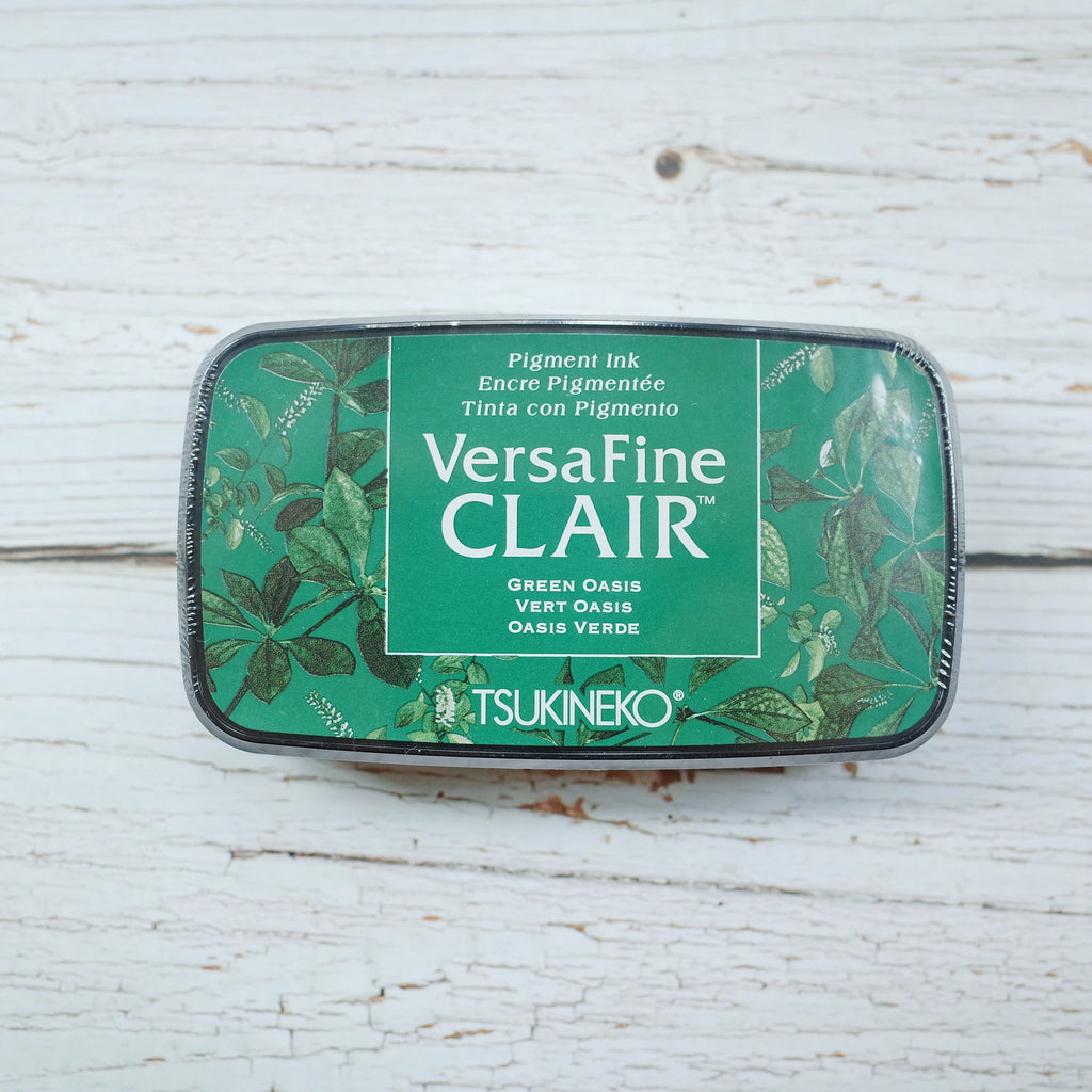 VersaFine Clair Stamp ink pad - Green Oasis