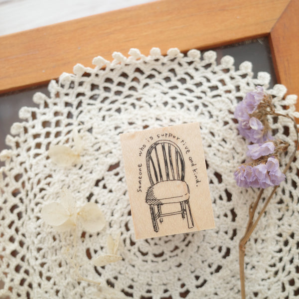 Kubominoki stamp - Chair