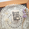 Kubominoki stamp - Bookshelf