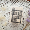 Kubominoki stamp - Bookshelf