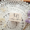 Kubominoki stamp - Rabbit