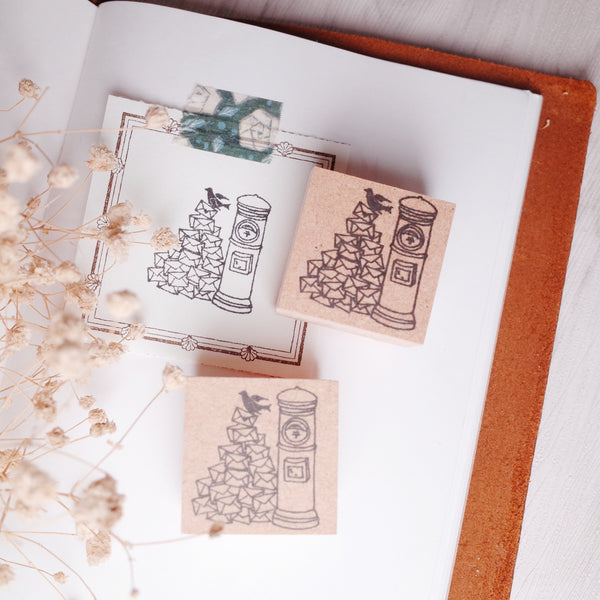 Horime rubber stamp - sending letters