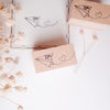 Horime rubber stamp - Paper plane heart