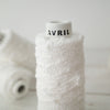 AVRIL Minicone Yarn - Drop - White
