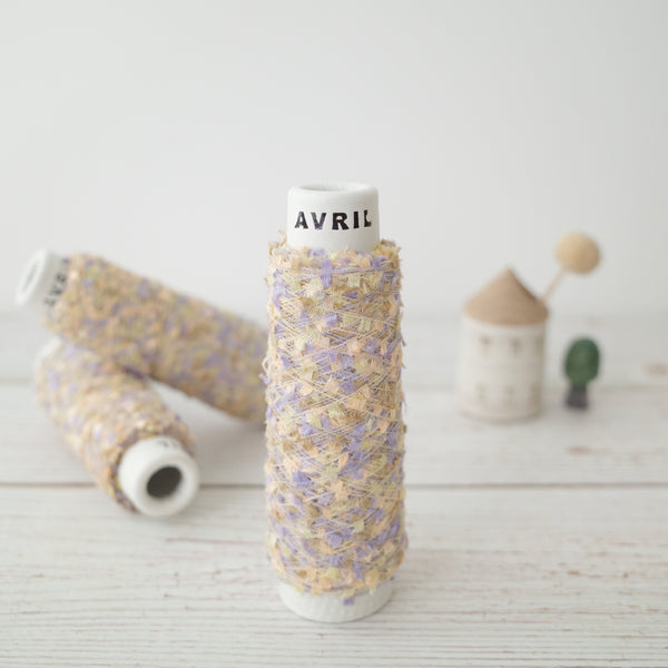 AVRIL Minicone Yarn - Chibi Cube - Lilac