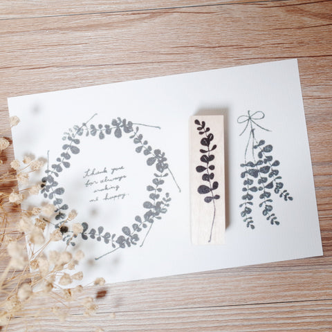 Kubominoki stamp - botanical series - Eucalyptus