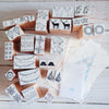OSCOLABO rubber stamp - Shaggy wild boar