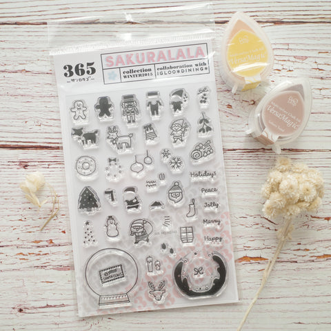 Sakuralala Clear Stamp - 365 Ho Ho Ho