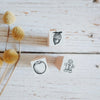 OSCOLABO rubber stamp - Apple